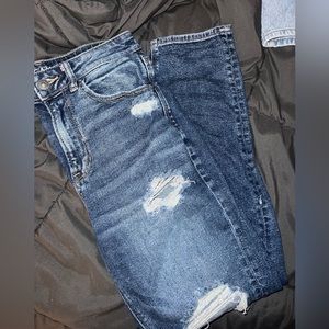 American Eagle stretch mom jeans